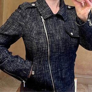 Ann Taylor short wool blend jacket size 6